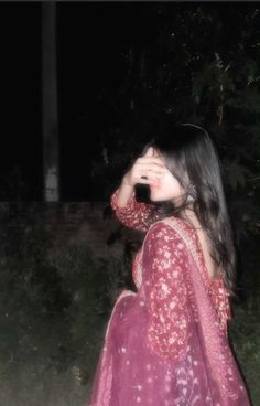 hidden face girl pic indian