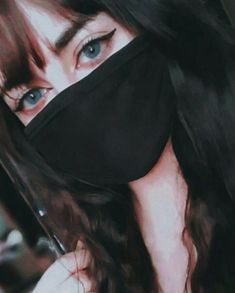 cute mask girl pic