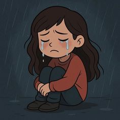 hurt sad cry girl dp