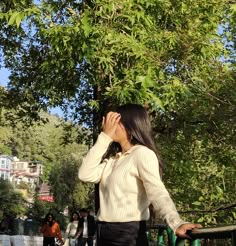 instagram stylish hidden face girl pic