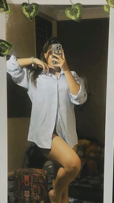 mirror selfie aesthetic chubby girl