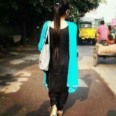 patiyala dress simple girl in salwar suit dp