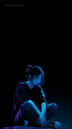 profile alone girl pic