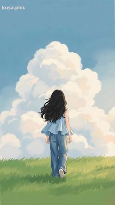 profile alone girl pic