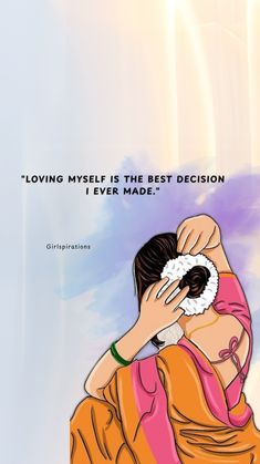 self love dp girl