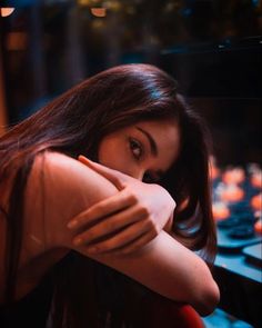 silent mood off girl image