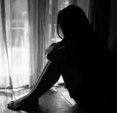 silent mood off girl image