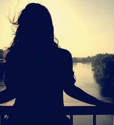 silent mood off girl image