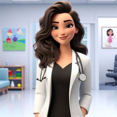 stylish girl doctor dp