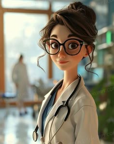 stylish girl doctor dp