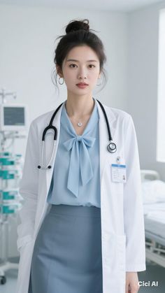 stylish girl doctor dp