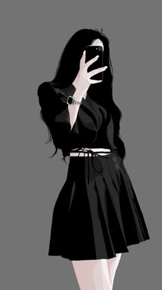 attitude cartoon girl dpz