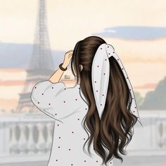 attitude cartoon girl dpz