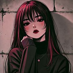 attitude cartoon girl dpz