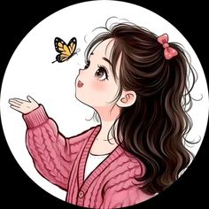 attitude cartoon girl dpz