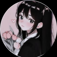 cute cartoon girl dp