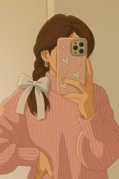 cute cartoon girl dp