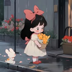 cute cartoon girl dp