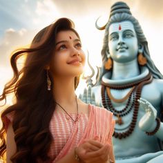 mahadev cartoon girl dp