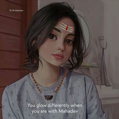 mahadev cartoon girl dp