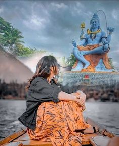 mahadev cartoon girl dp