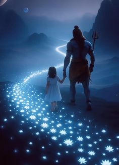 mahadev cartoon girl dp