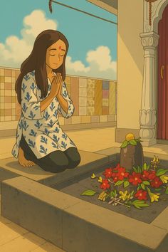 mahadev cartoon girl dp