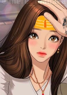 mahadev cartoon girl dp