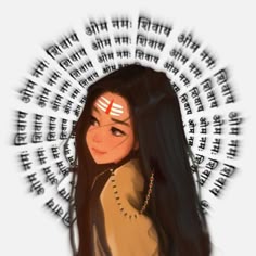 mahadev cartoon girl dp