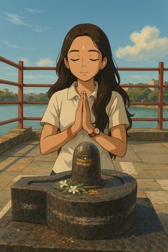 mahadev cartoon girl dp