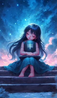 mahadev cartoon girl dp